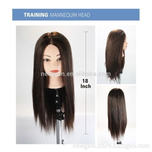 Training Mannequin Head. Hair products
